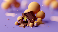Tropic_X采集到卡通-3D