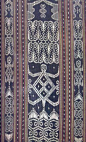 Dagmay Cloth is made of vegetable dyed abaca fibers tie-dyed to create anthropomorphicas well as flora and fauna patterns.This cloth is by the Bagobo people of Davao in Southern Philippines.