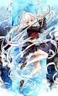 【夏闘乱2014】蒼羽 リリア【西軍】 p站 二次元 插画 少女 头像 手绘 壁纸
