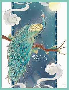 然而悠悠采集到手绘