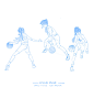 【basketball】, 歪 柴 : 【basketball】 by 歪 柴 on ArtStation.