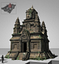 Secret wat of Khmer empire -main prop design, joongho na