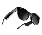 猫眼款蓝牙智能音频眼镜 | Bose : Bose 智能音频眼镜猫眼款是一款拥有猫眼造型的蓝牙太阳镜，配备偏光镜片和优质工艺以及 Bose 开放式听觉技术，呈现非凡音效，刷新您对太阳镜的认识。