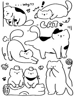 -文满采集到插画配色