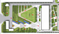 [北京]大兴成衣工厂广场景观设计方案-总平面图