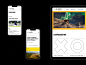 Minimalism UI Web Design  Website interaction site UI/UX Web