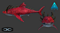 DEPTH - Sharks Frenzy Part One !, Tommy Alexander : Here are more Shark Skins I did while working on Depth ! Hellfire Hammerhead and Specimen-7 Tiger Shark. Rendered in Marmoset Toolbag 3.