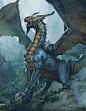 Blue Dragon by ~Jessada-Art on deviantART