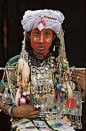 The Wodaabe are nomads, migrating through the African Sahel from northern Cameroon to Chad, Niger, and northeast Nigeria