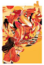 色彩斑斓的中国风，她用插画传播中国声音 - ME图工坊 - 原创作品 - 视觉中国(shijueME)