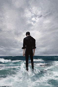 天空 全景在此等候y采集到aa在此等候y采集到aa采集男子背影 西装男