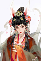 公孙离古风饰品设计 【落枫牡丹】
以唐朝元素牡丹花和阿离的枫叶为设计元素，为阿离妹妹设计了一套古风饰品，发色妆容贴近唐朝的氛围～希望大家喜欢
#王者荣耀长安风物志# @王者荣耀
转啾一人100R,一周后开 ​  ​ O抽奖详情 ​​​​