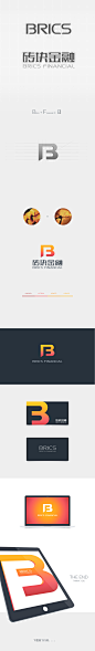 砖块金融 logo by 肉圆子 - UE设计平台-网页设计，设计交流，界面设计，酷站欣赏