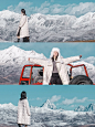 雪山下的天空之城️我走近了童话世界