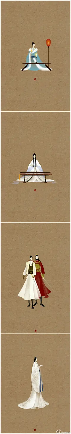 #琅琊榜# #无脸古装群像# 完结啦，前前后后总共画了40张图，放到一起，无论结局好坏算是画上一个完美的句号~ K风起时 (电视剧《琅琊榜》主题曲) 碧血长枪，昨日少年，孤影归途，不见烽烟，一笔千秋，后人心间，又一部经典~携40张插画再次表白琅琊榜台前幕后！