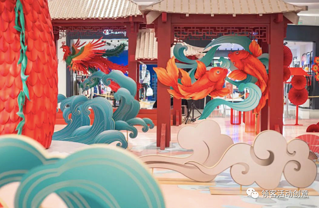 一条微信打包虎年140场春节美陈展览活动...