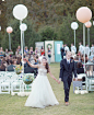 唯美氦气气球的浪漫户外草坪婚礼 - 唯美氦气气球的浪漫户外草坪婚礼婚纱照欣赏