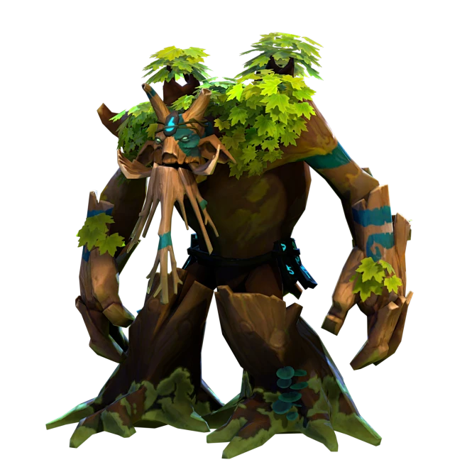 Dota 2 - 树精卫士-花瓣网