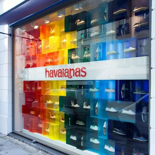 巴西知名鞋品牌Havaianas巴黎艳丽...