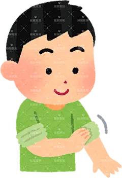 洗手的步骤，包括卷起袖子、涂肥皂、洗手、用水冲洗tearai1_udemakuri贴纸扁平儿童插画元素卡通免扣png图片素材
