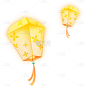 中元节灯笼元素贴纸