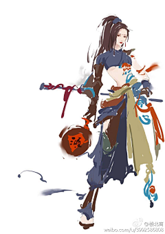飙黑车采集到A【笑靥如花】古风女频