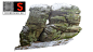 Stone Forest Pack 10, Krzysztof Plonka : Stone town unique 
Gigantic stone boulders. 
Frest stones  height of 14 meters. 

https://www.turbosquid.com/3d-models/3d-stone-packed-model/978652referral=asset-scan-3d

Models scanned. 
Amazing detail of the mode