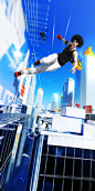 Wall Run Art from Mirror's Edge