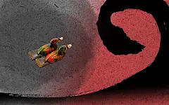 中国风-墨染山水画壁纸桌面_痞客 PPPPIC.com - 壁纸桌面 设计欣赏 素材下载