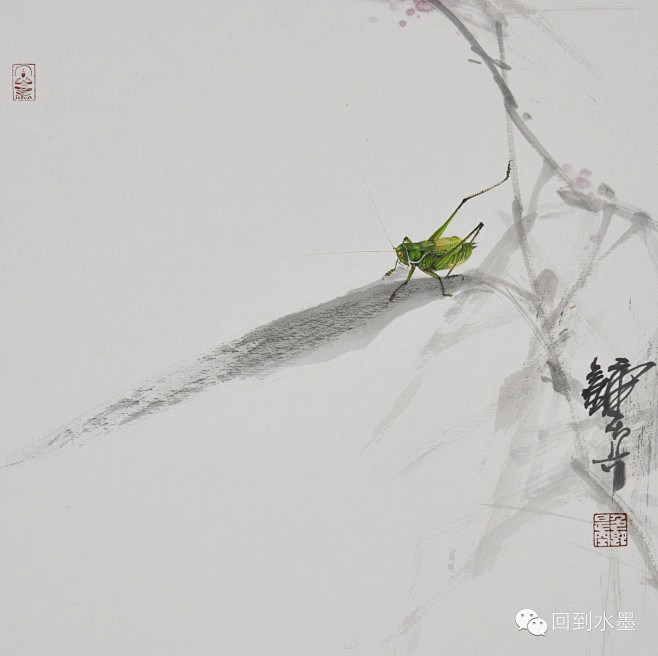 林寒涧肃--钟真2015国画小品