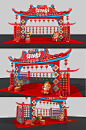 中式年货大街2022年货节美陈