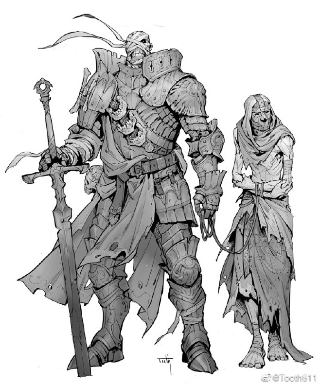 复生的猎杀骑士和“主人”卢修斯
狩魔猎人...