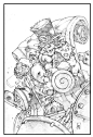[转载]魔兽官方漫画御用画师 <wbr>Ludo <wbr>lullabi <wbr>作品大赏