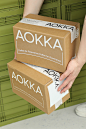 AOKKA VISUAL IDENTITY AND PACKAGING