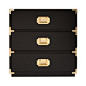 Black Lacquer Campaign Chest