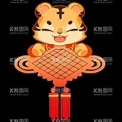 红色喜庆虎年卡通可爱老虎IP形  - 源文件下载【酷图网】新年祝福语,虎头帽子,雪花,梅花,柿子,蒸包子,挂灯笼,贴春联,爆竹,红包,新年快乐,新春,新年,老虎帽子,虎年IP,卡通人物IP,卡通老虎,虎年,2022年,