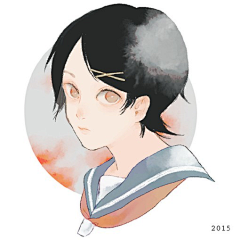林林的兔兔采集到采集动漫创意油画插画