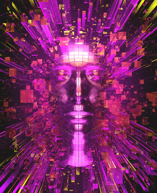 炫彩3D人物