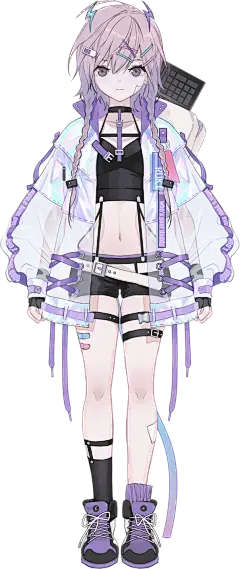 琉绮 | にじさんじ 公式サイト : 看似普通的女子高中生，爱好打游戏，并且总是认为自己无比强力。
喜欢一切帅气的东西，特别喜欢FPS游戏，因此对枪械有着莫名的憧憬。
一旦打起游戏来就会高呼“your father come”之类的诡异话语，总是乐观面对一切场面。