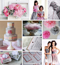 粉红、灰色和奶油色-婚礼素材收集者-喜结网汇聚婚礼相关的一切