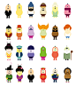 DOKAEBEE : Korean monster identity, character design on Behance