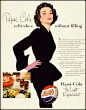 50年代優雅而浪漫的可樂廣告。