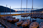 #国外##法国#傍晚艾克斯莱班港口 Photos - Port d'Aix-les-Bains ; Lac du Bourget  (G.Lansard)