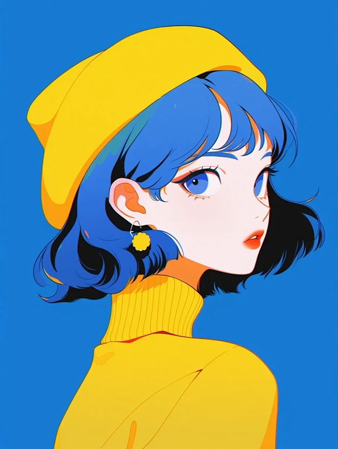 多巴胺穿搭| 女生漫画头像