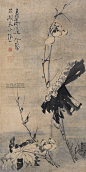 明 徐渭书画作品欣赏
 《墨荷》 立轴  他定是百年一遇的鬼才啊！