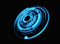 HUD circle