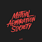 Logo design 'Mutual Admiration Society'
