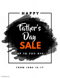 Father's Day Sale Poster Flyer Template