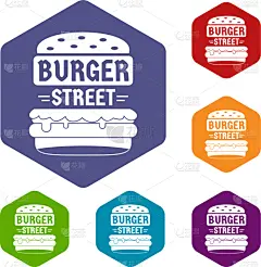 汉堡包,巨大的,街道,计算机图标,饮料,国内著名景点,苏打,清新,莴苣,午餐
