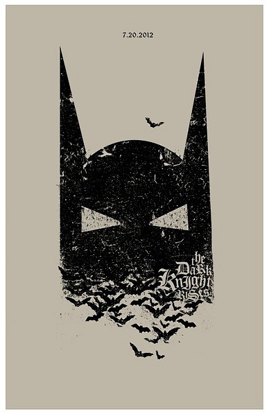 蝙蝠侠前传3：黑暗骑士崛起 海报
